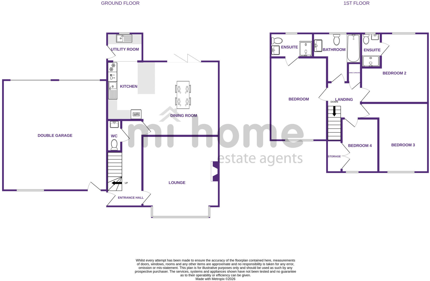 Deer View, Lea Town, Preston, PR4 floorplan