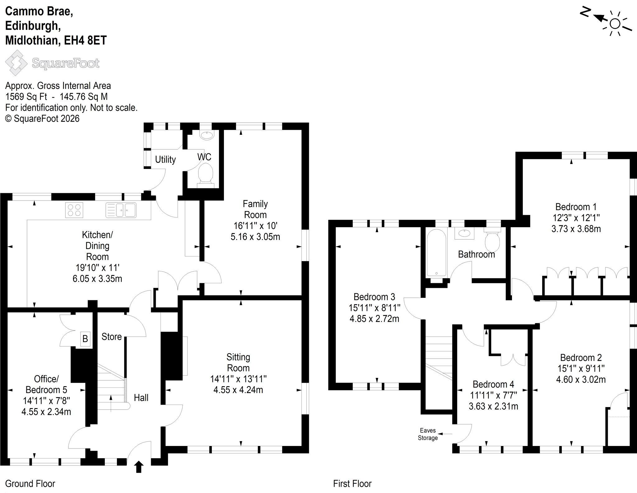 13, Cammo Brae, Cammo, Edinburgh floorplan