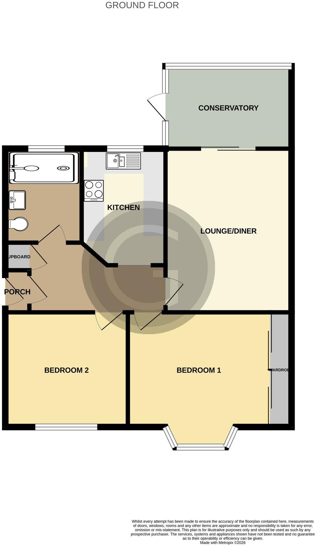 St James Crescent, Bexhill on Sea, TN40 floorplan