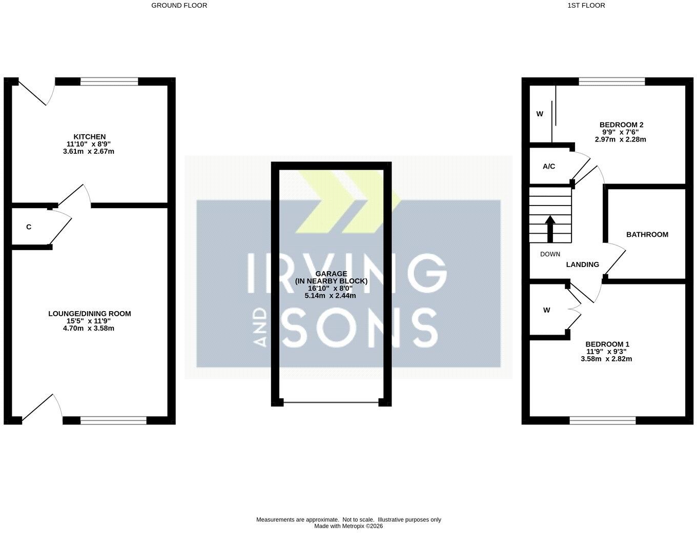Newtown Lane, Verwood, Dorset, BH31 floorplan