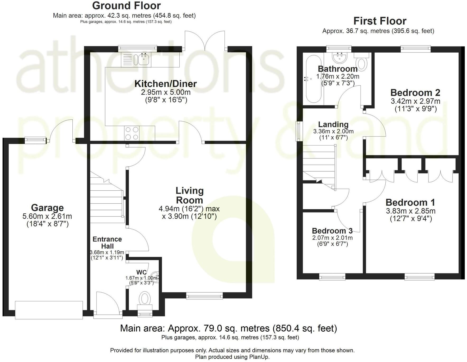 Woodlands Park, Whalley, BB7 floorplan