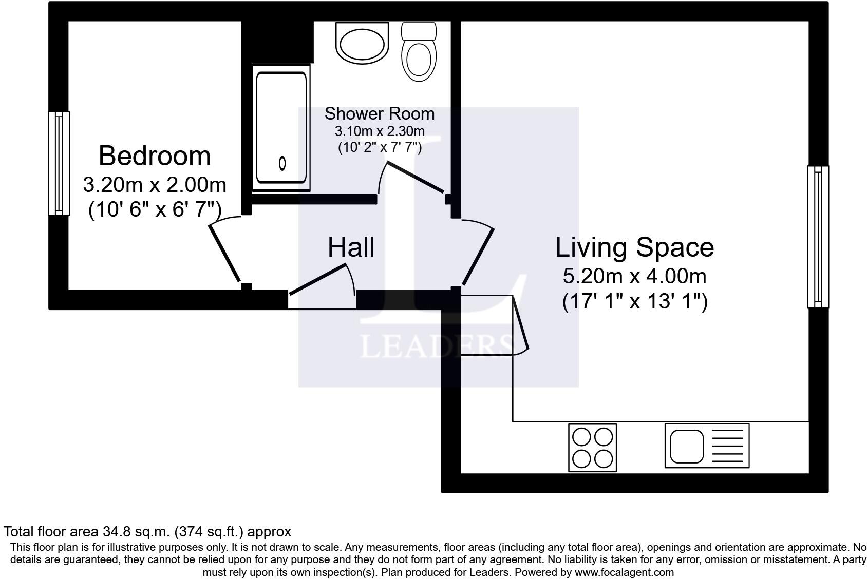 Dawson House, 14 College Place, SO15 floorplan