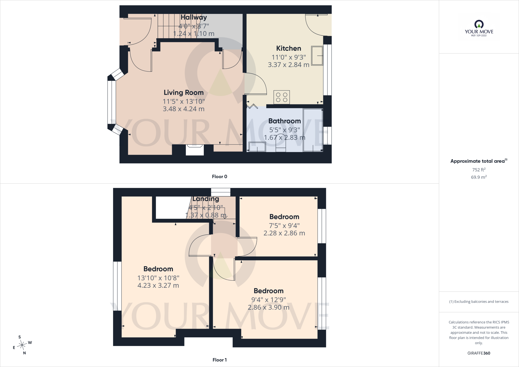 Pitmaston Road, Birmingham, West Midlands, B28 floorplan