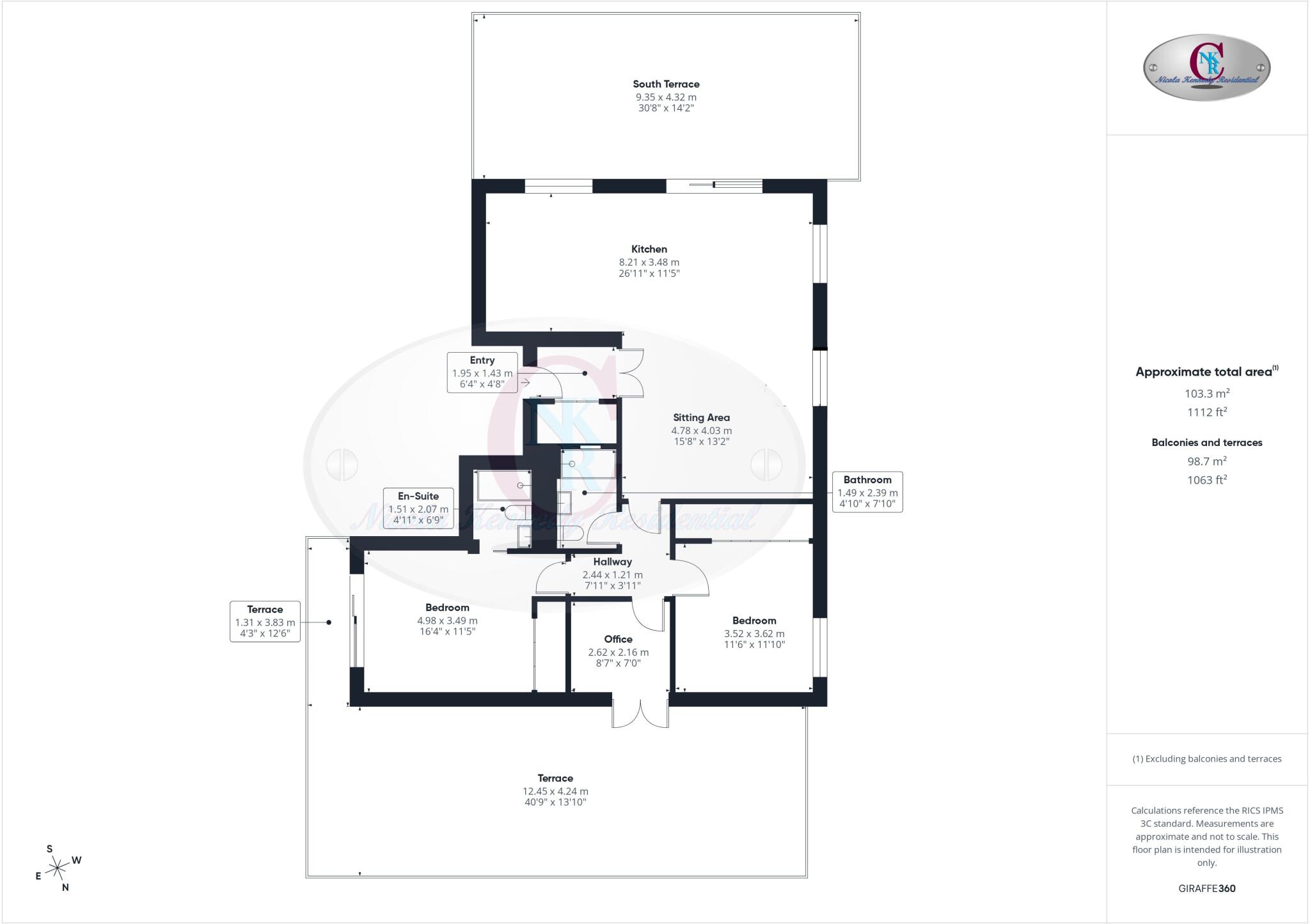 The Penthouse, Regents Gate, Bothwell floorplan