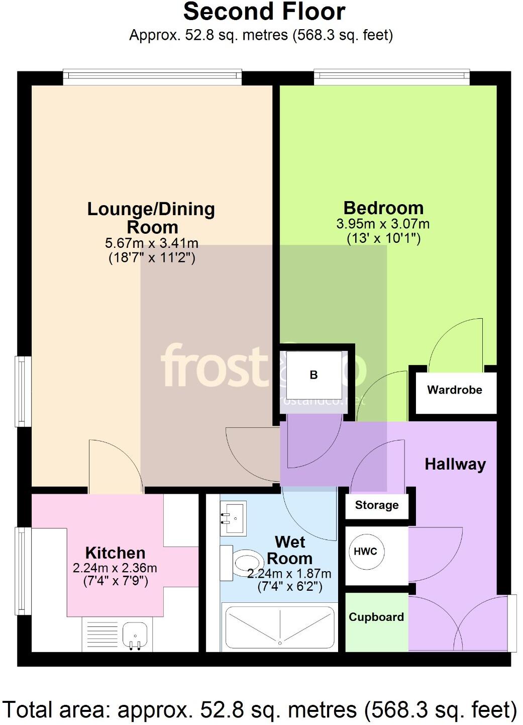 Meyrick Court, 20 St. Winifreds Road, Bournemouth, Dorset, BH2 floorplan