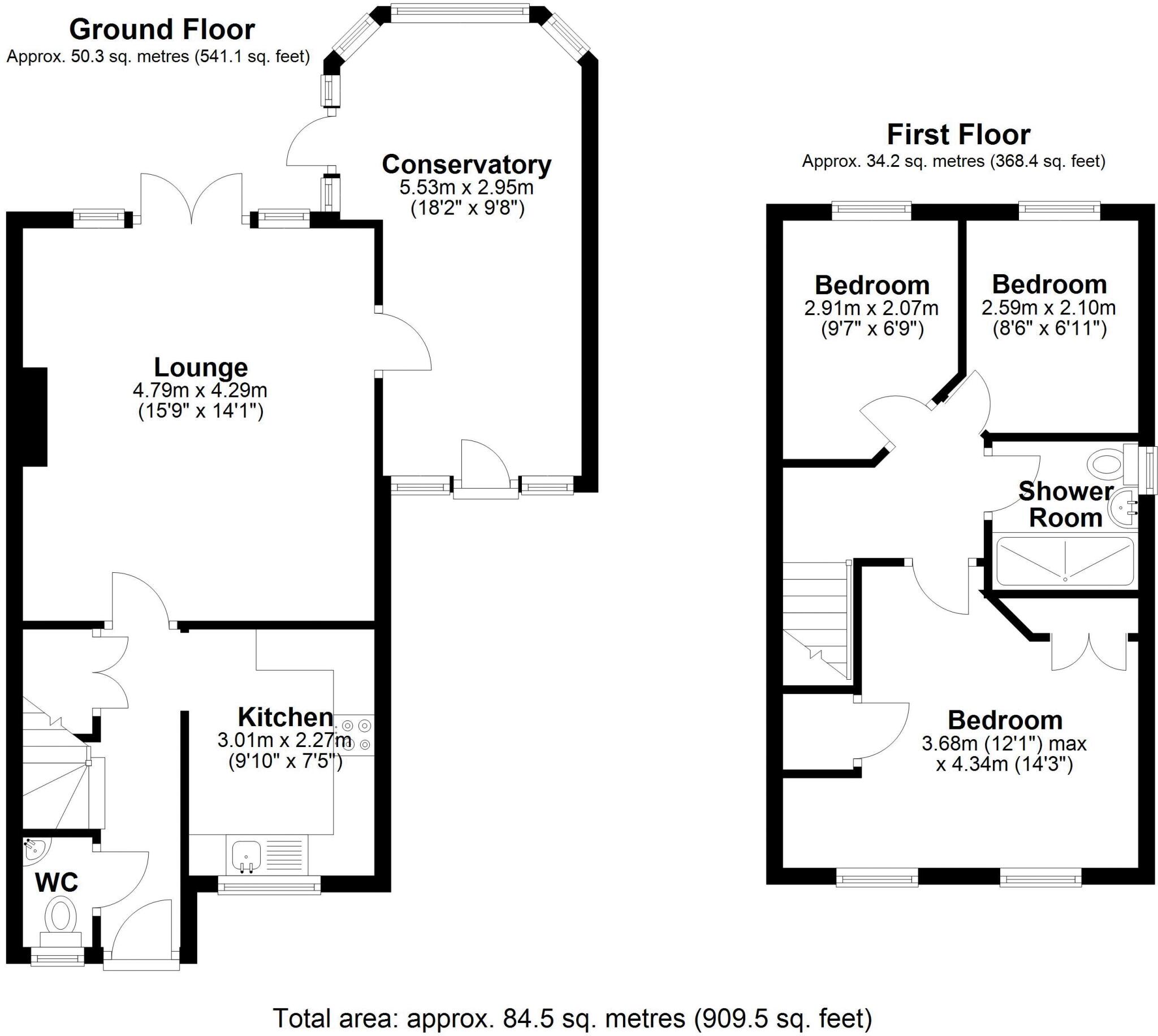 30 Park Street, Shifnal floorplan