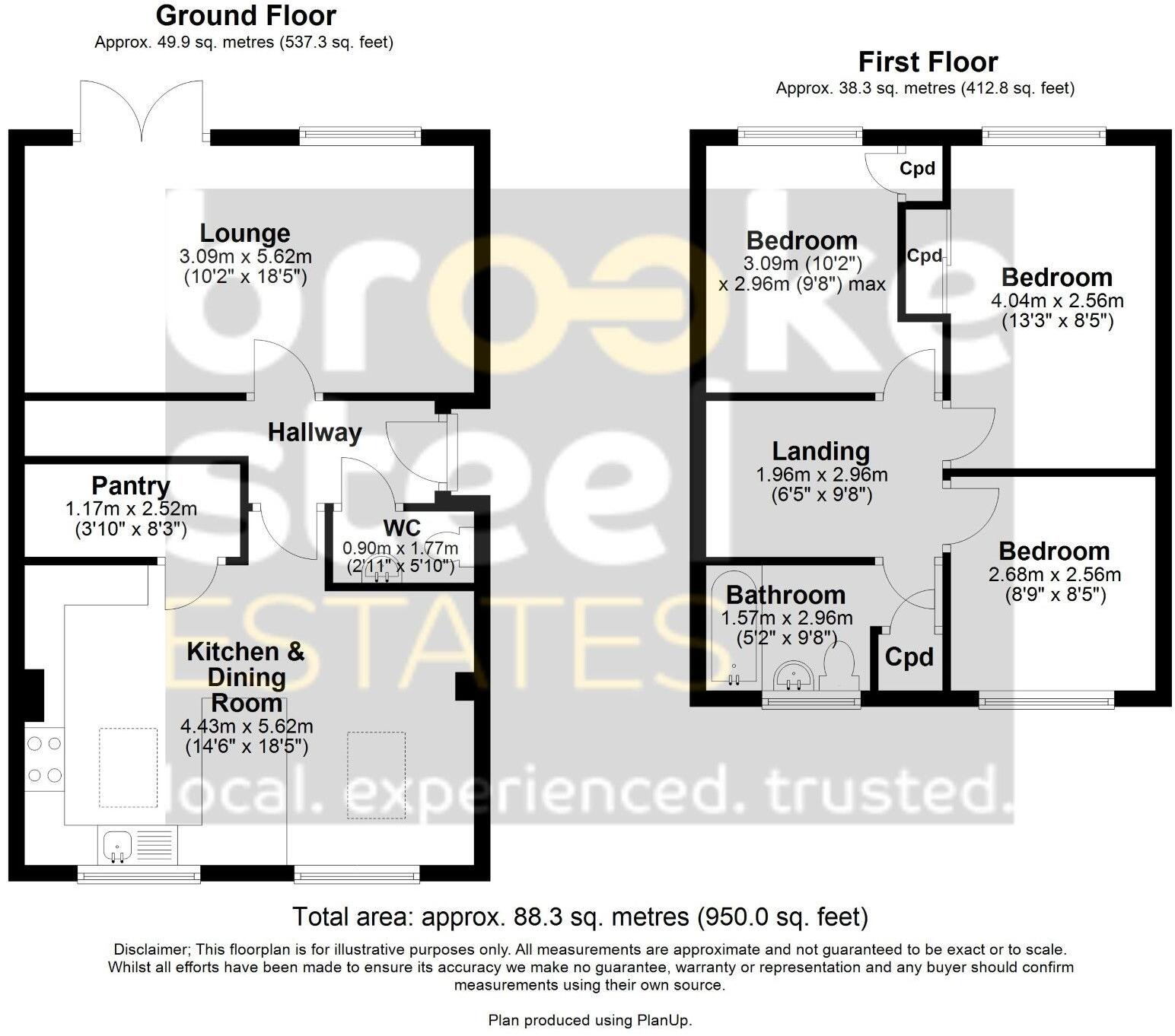 Merlewood, Edenfield floorplan
