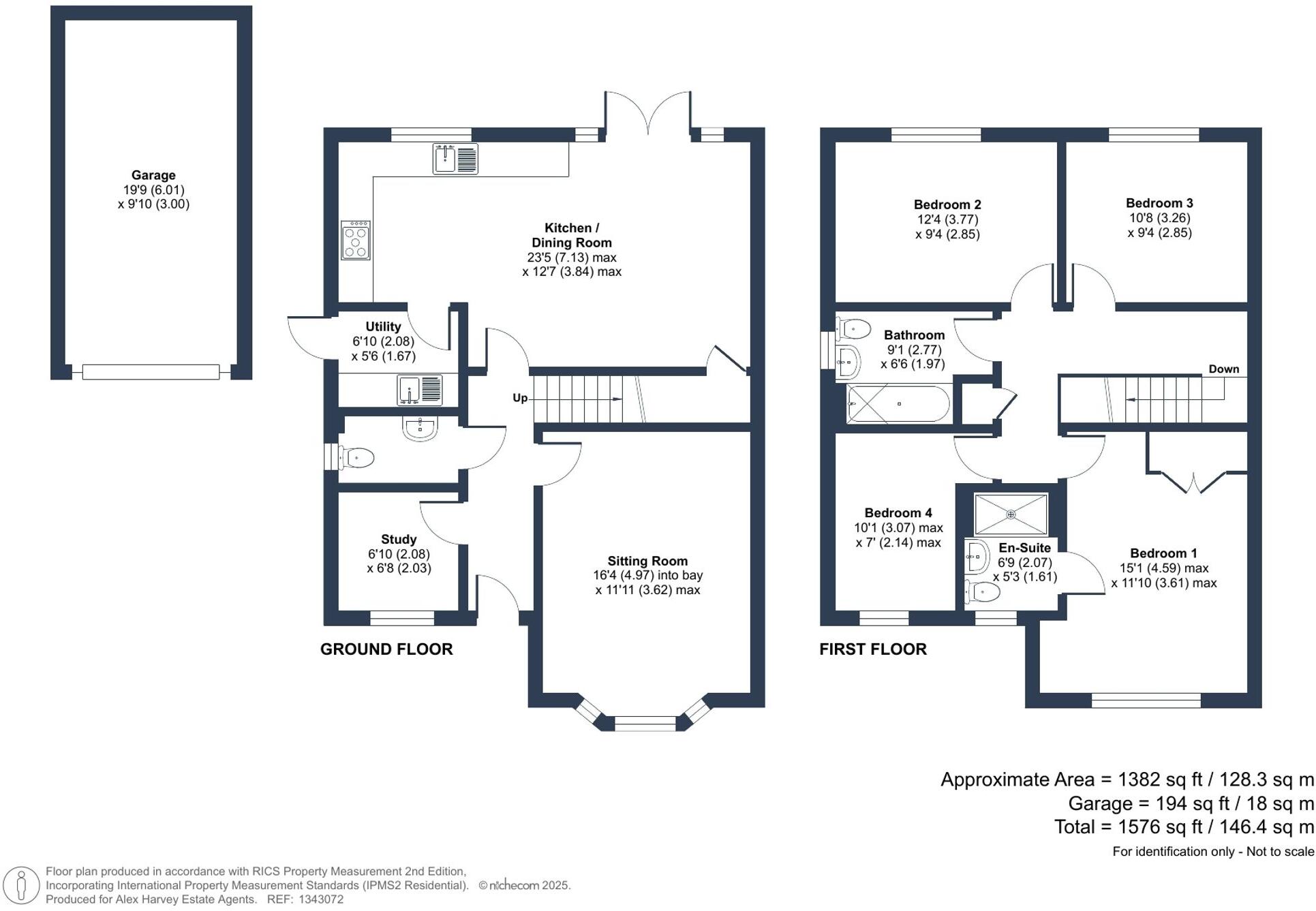 Hayler Gardens, Southwater, RH13 floorplan