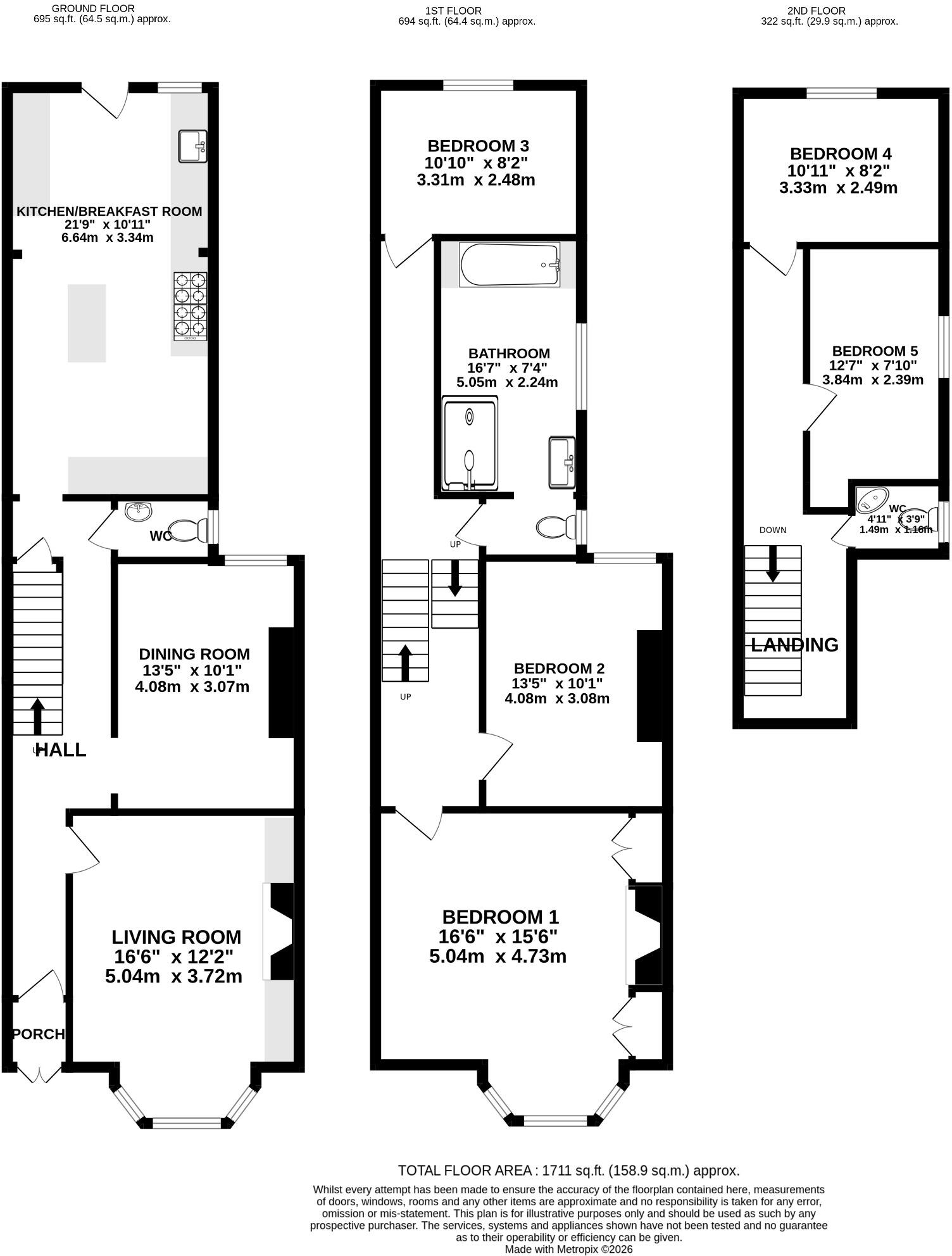 Beach Road, Southsea floorplan