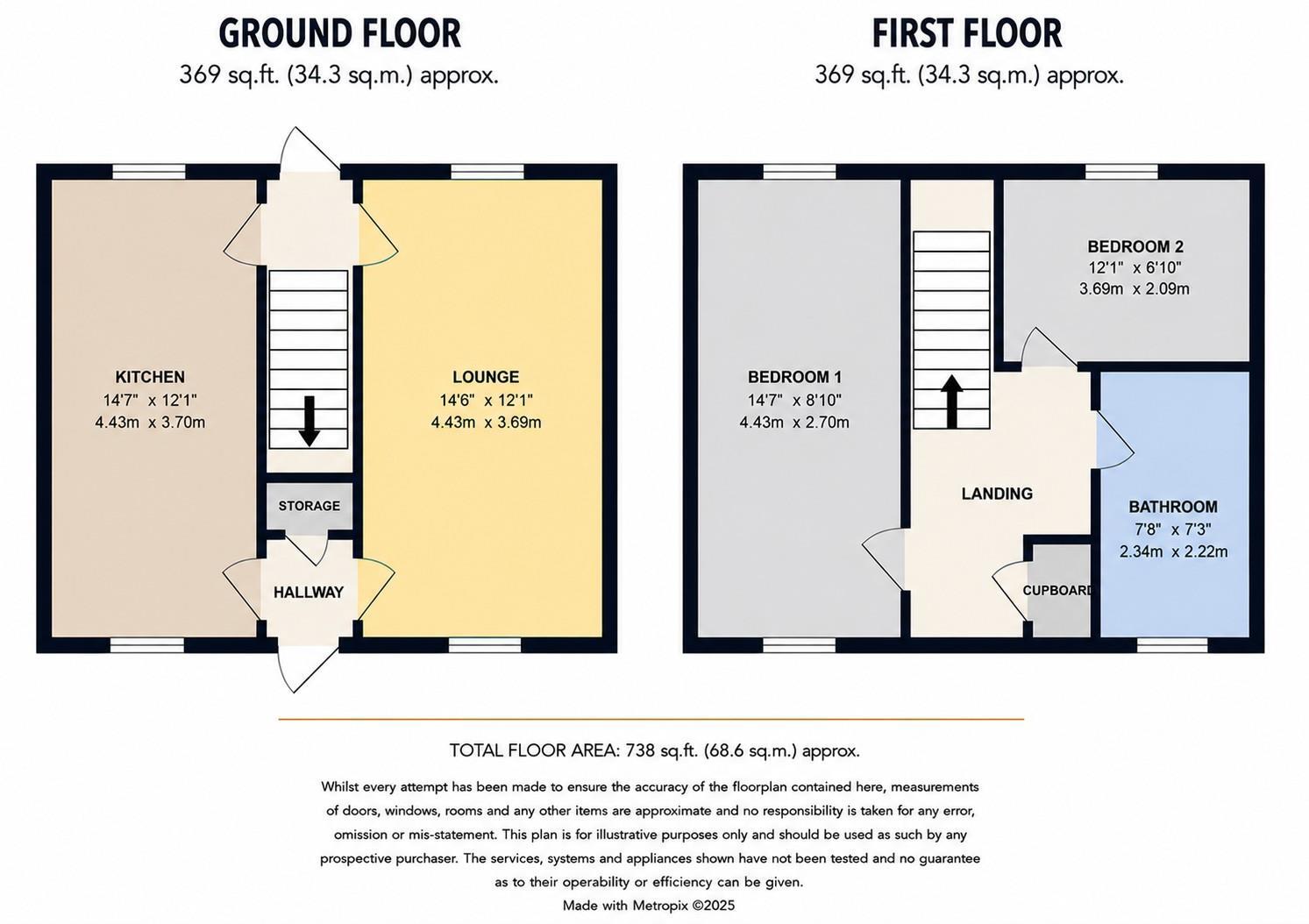 Dale Close, Burniston, Scarborough floorplan