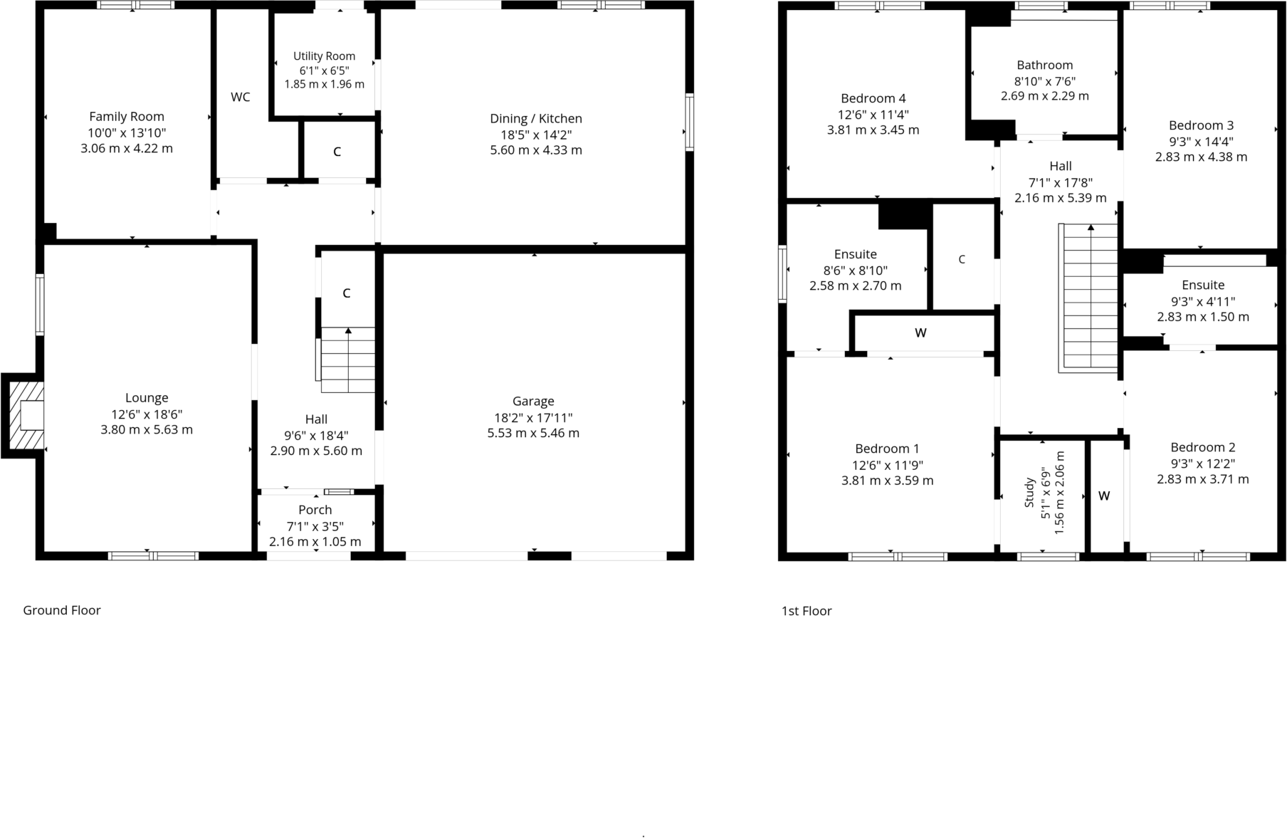 Rowallan Wynd, Fenwick floorplan