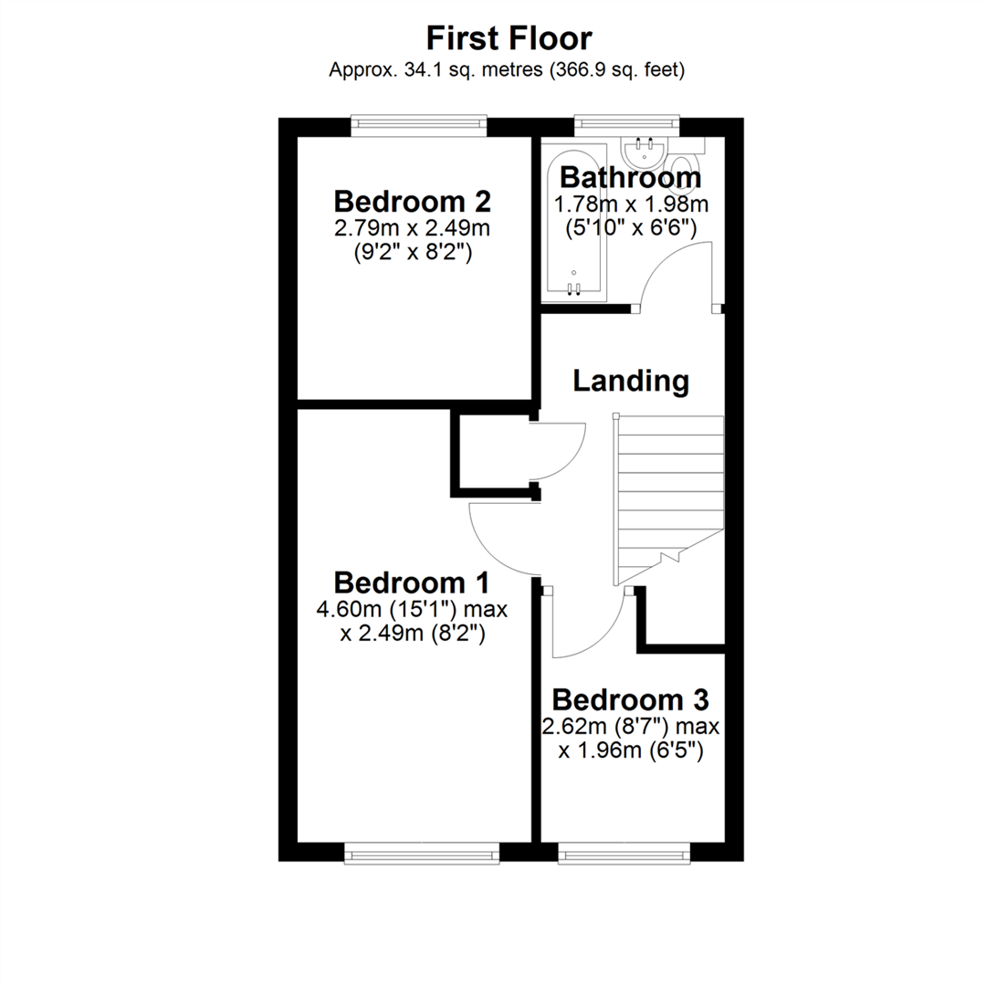 Wintergold Avenue, Spalding floorplan