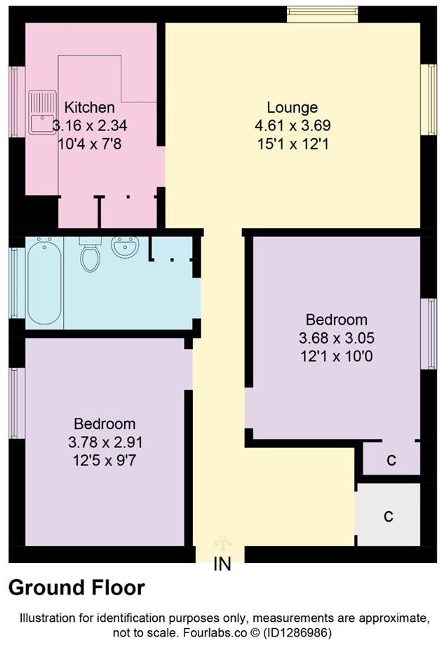 Yarrow Terrace, Dundee floorplan