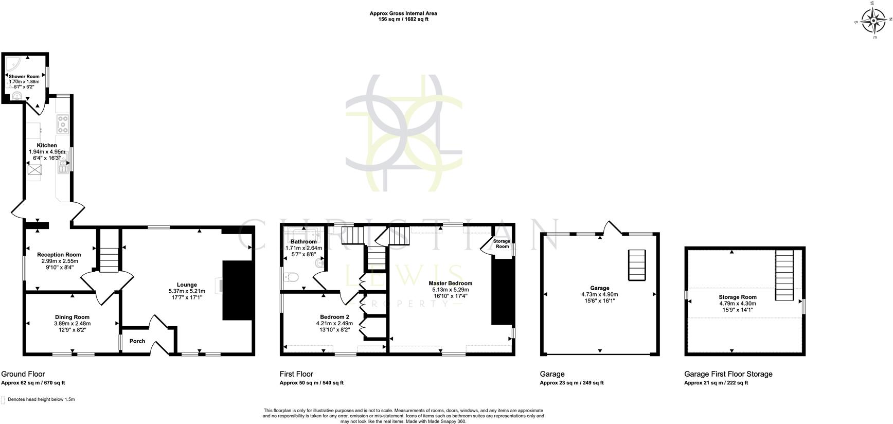 Elmley Castle, Pershore floorplan