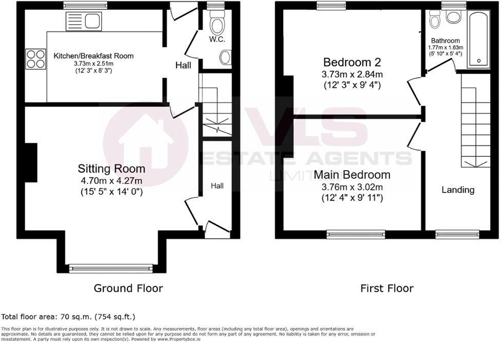 Avon Road, Henlow, SG16 6HF floorplan