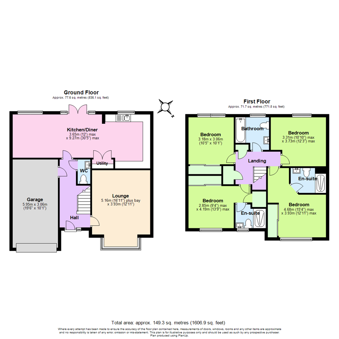 Wisteria Drive, Edwalton, Nottingham floorplan