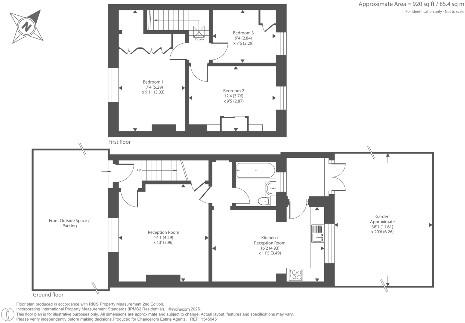 Alexandra Road, Ashford floorplan