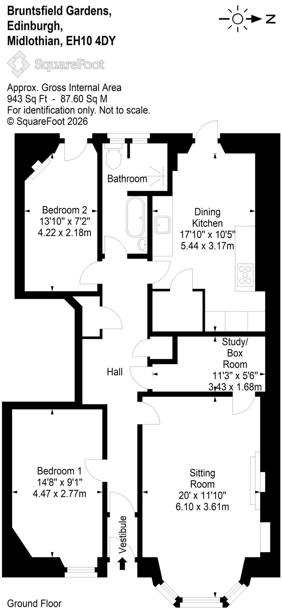27, Bruntsfield Gardens, Bruntsfield, Edinburgh floorplan
