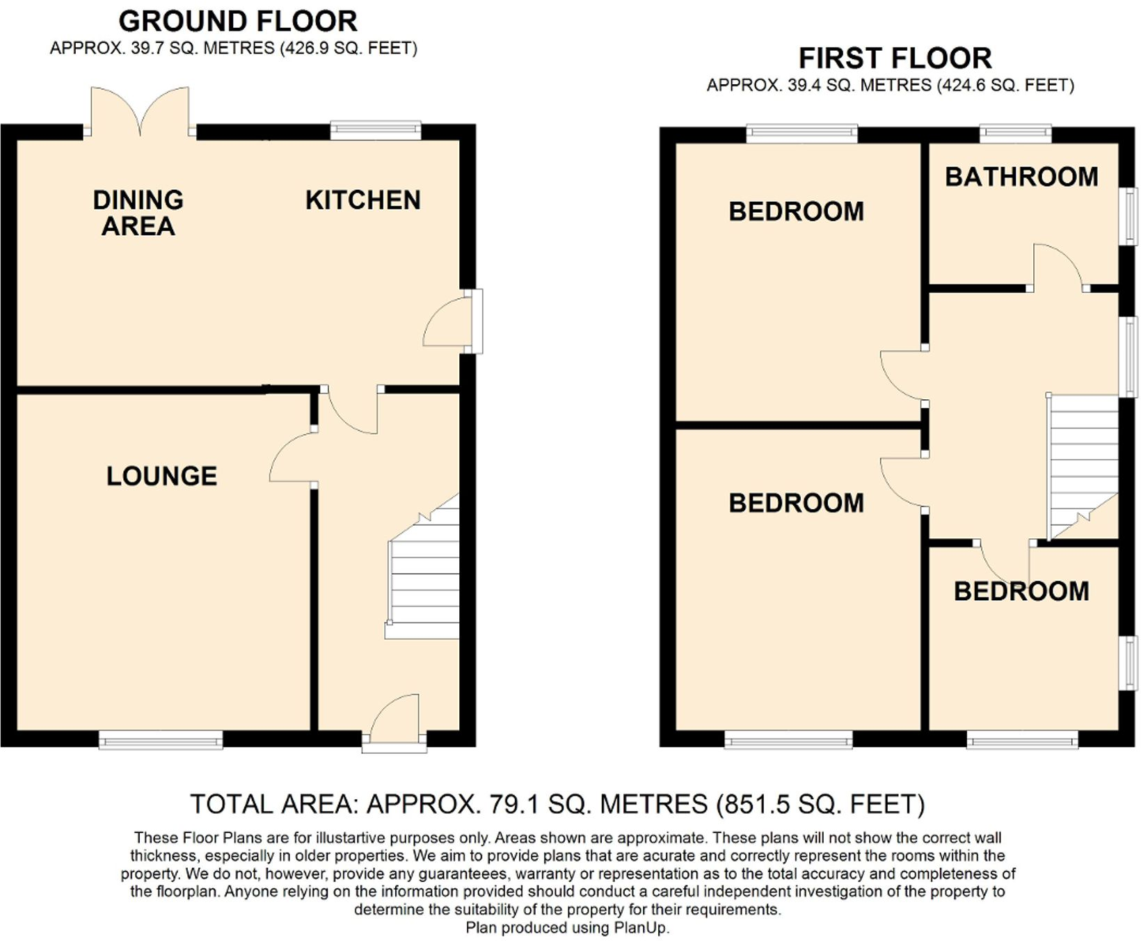 Bosmore Road, Luton, LU3 floorplan