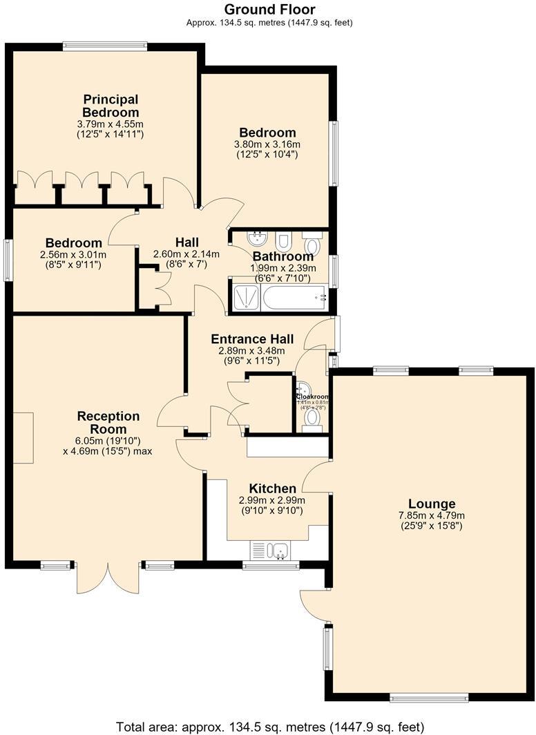 Cherry Tree Drive, Sheffield floorplan