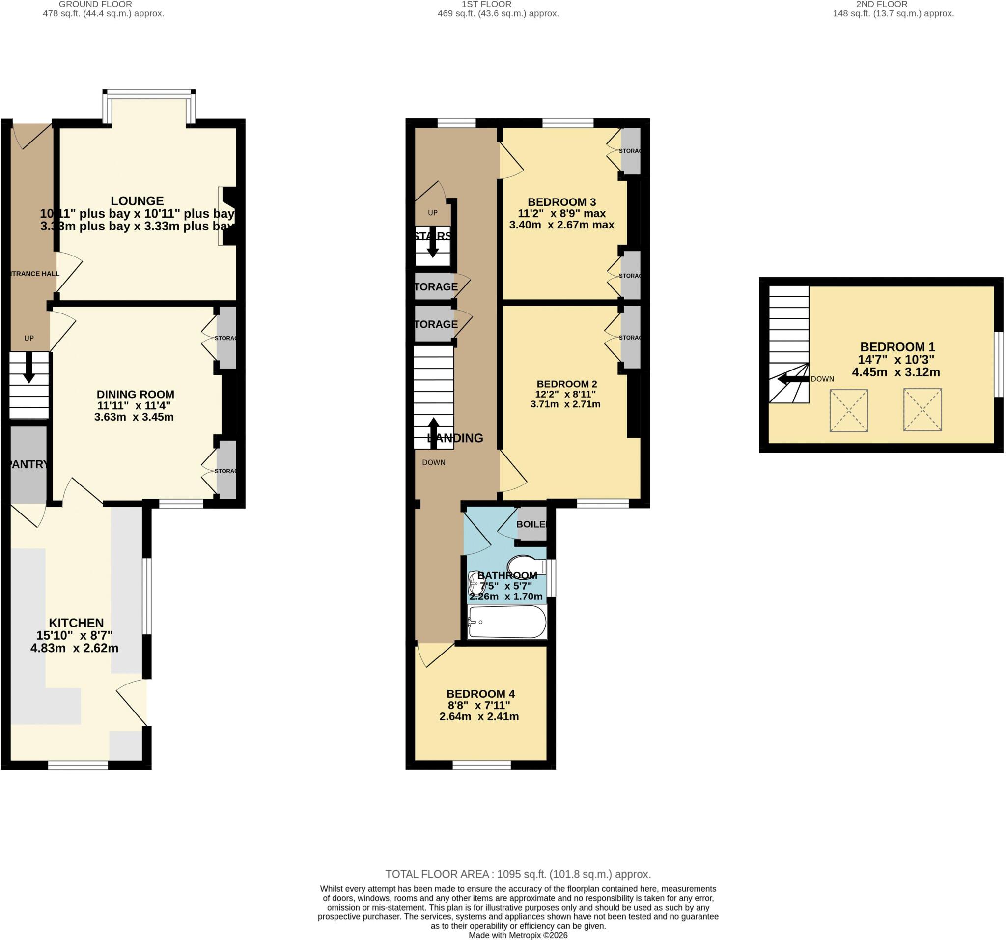 Brancaster Drive, Lincoln  floorplan