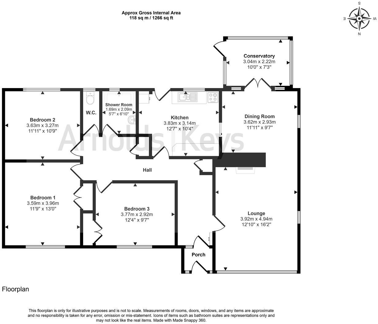 Regis Avenue, Beeston Regis, Sheringham floorplan