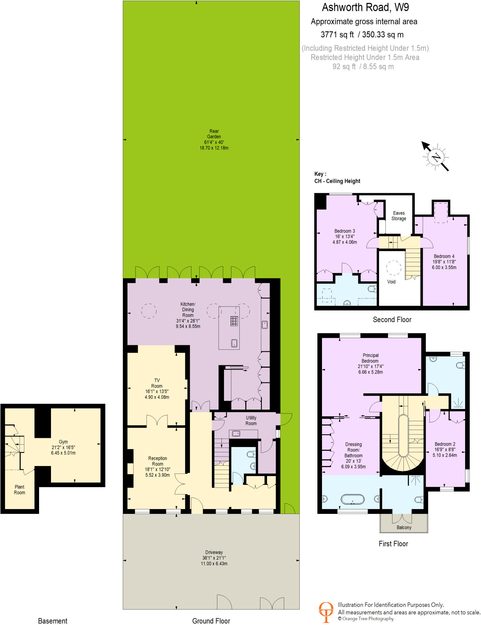 Ashworth Road, Maida Vale, London, W9 floorplan
