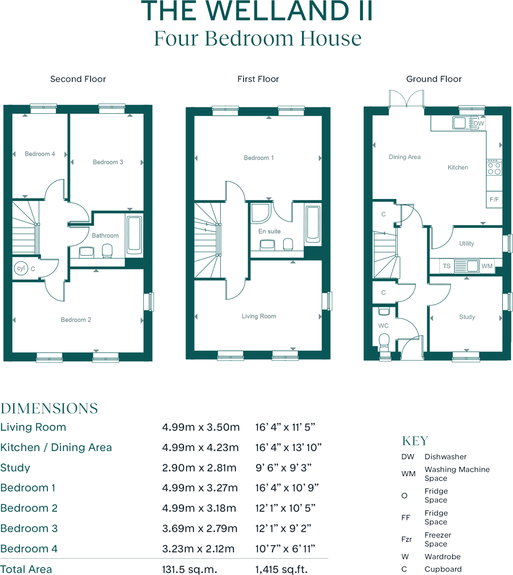 Leaf Living at Stamford Gardens, Monarch Terrace, PE9 floorplan