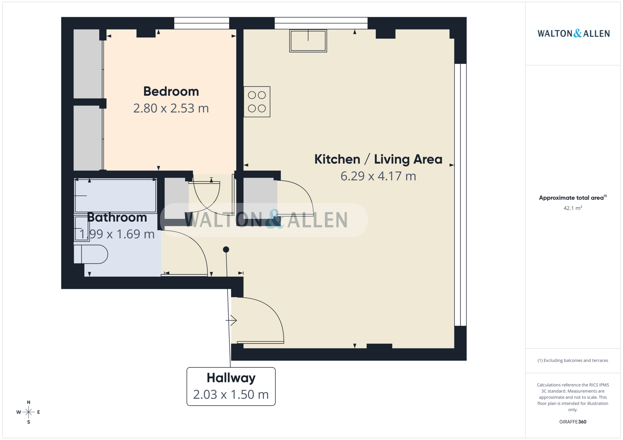 The Habitat, Woolpack Lane floorplan