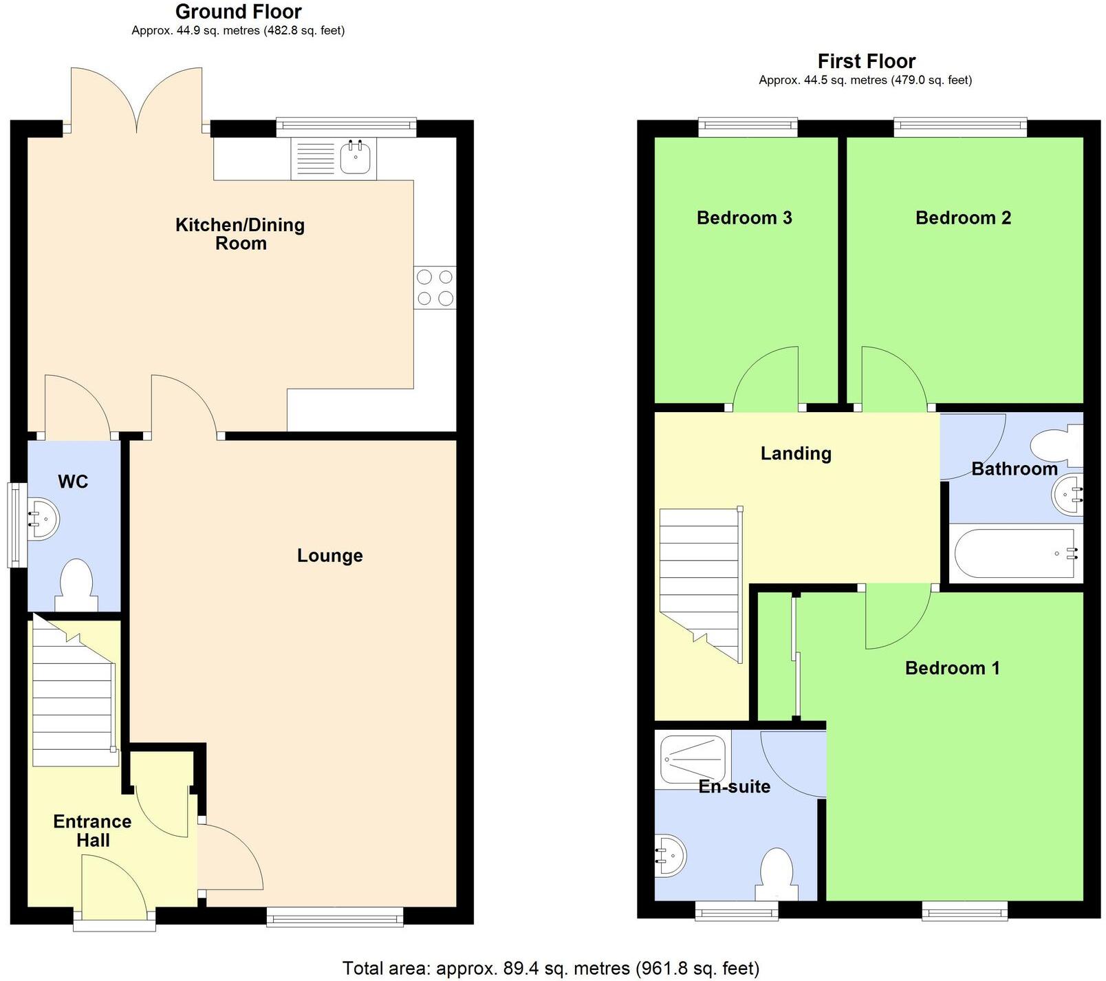 Churchill Avenue, Skegness, PE25 floorplan