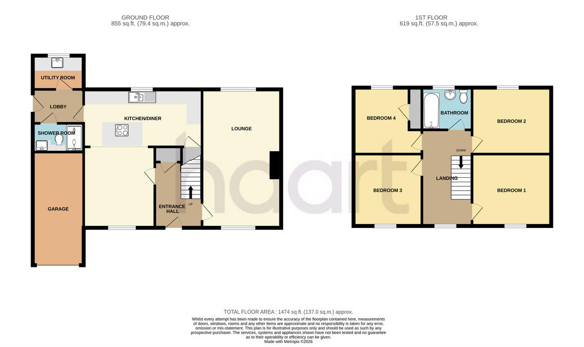Pickards Way, Wisbech floorplan