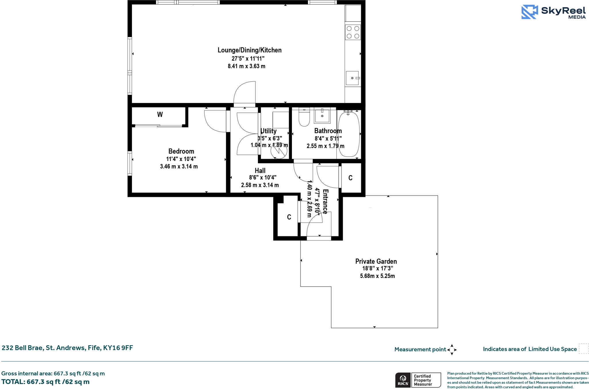 232, Bell Brae, St. Andrews, Fife floorplan
