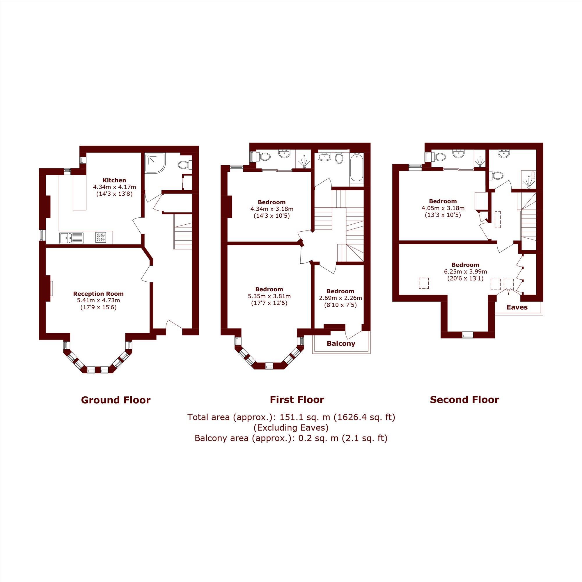 Cottenham Park Road, West Wimbledon floorplan