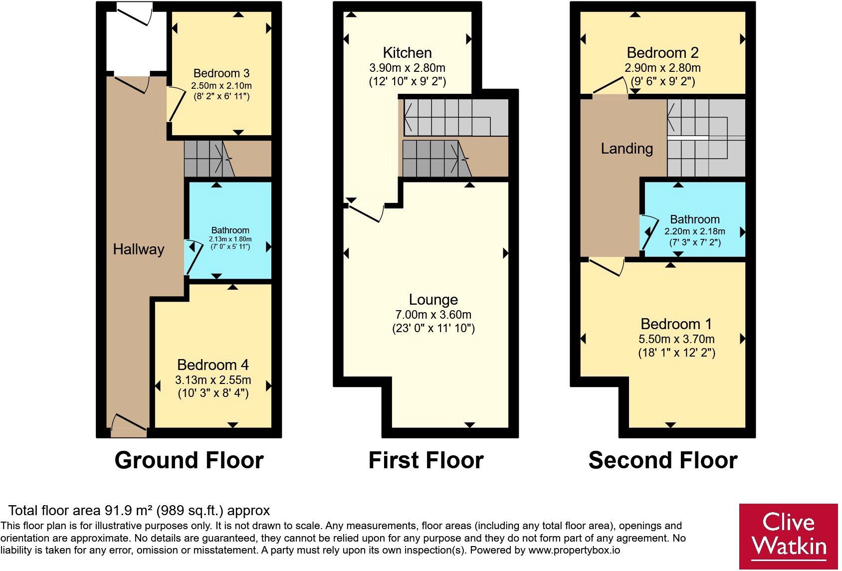 Queens Road, Birkenhead, Merseyside, CH42 floorplan