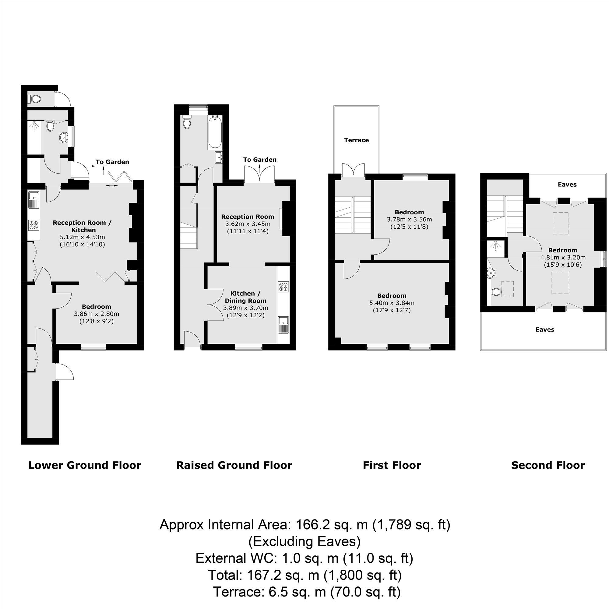 Cecilia Road, Hackney floorplan
