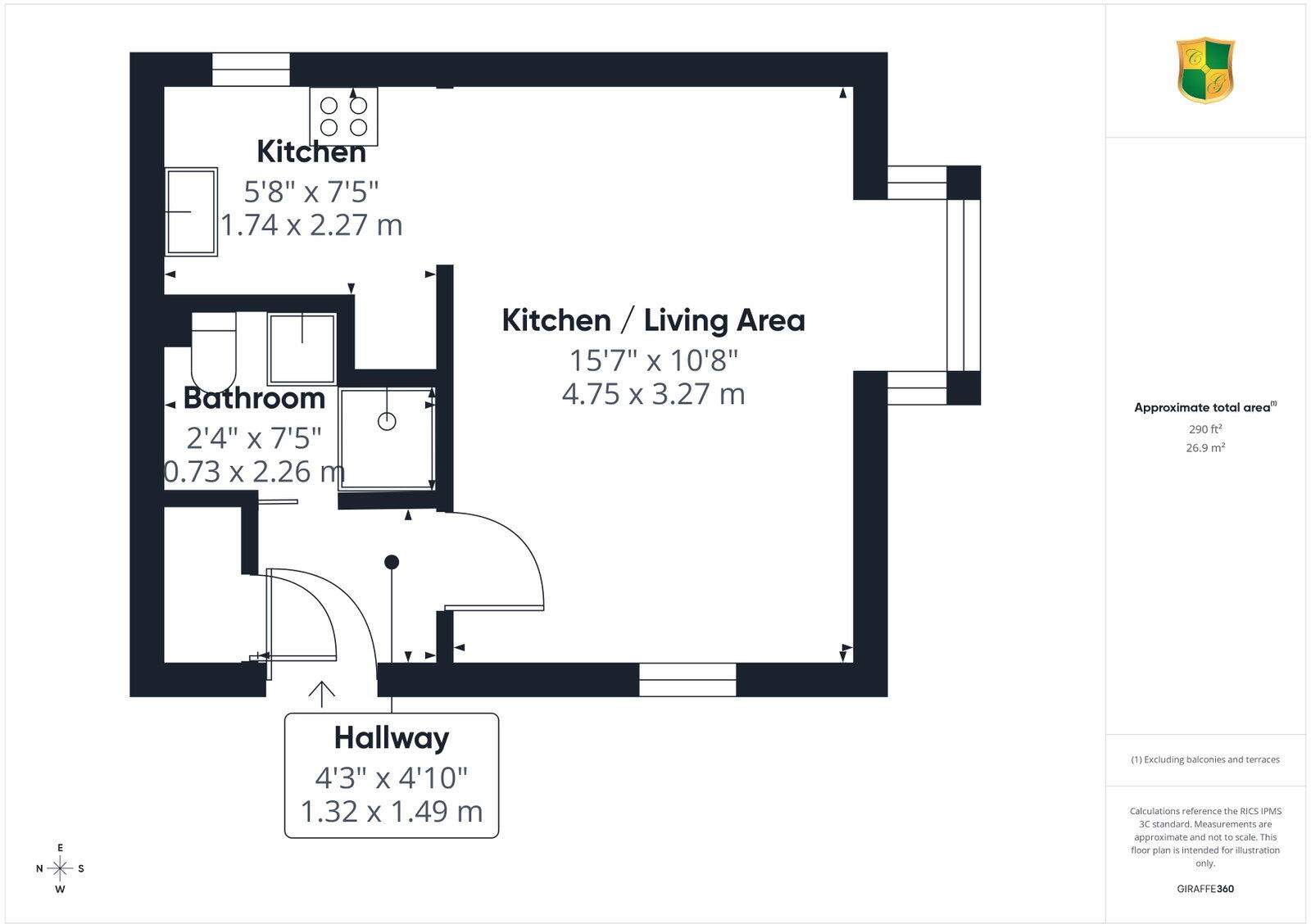 Manor Fields, Horsham, West Sussex floorplan