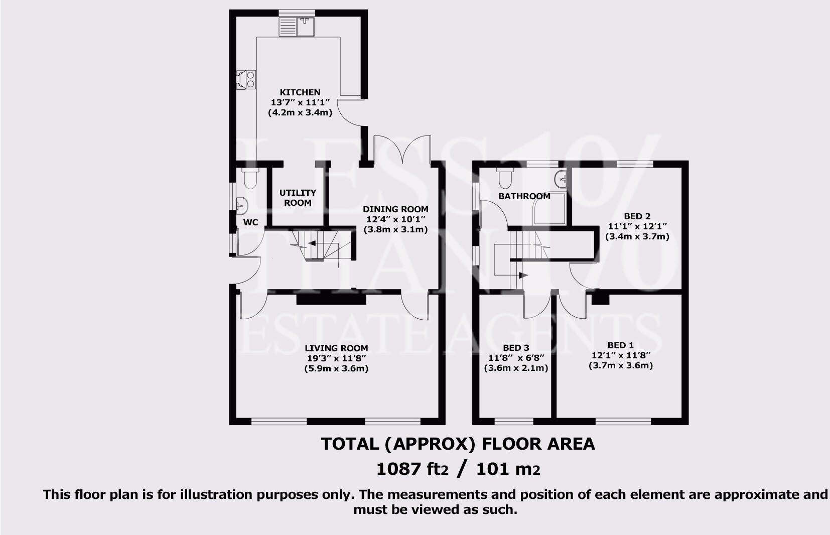 Greenaway Close - NN7 floorplan