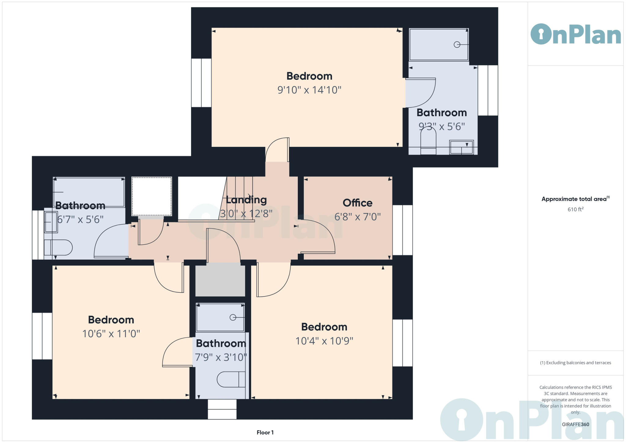 9 Chancel Close, Eagle Farm, Milton Keynes, Buckinghamshire floorplan