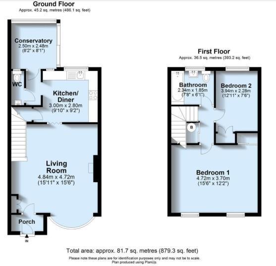 Bramber Close, Crooked Lane, Seaford floorplan