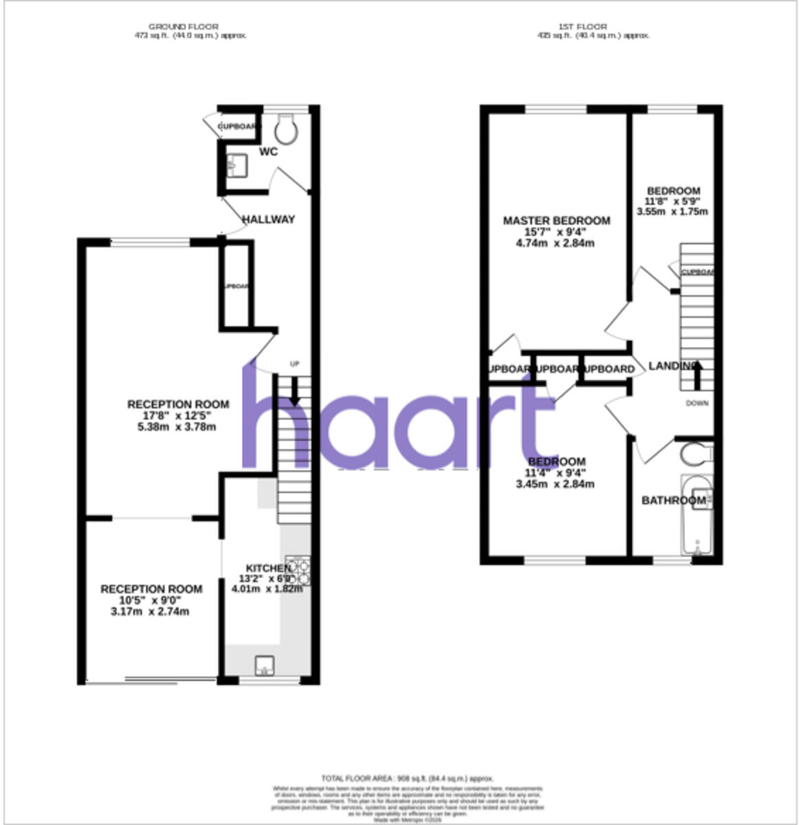 Pixton Way, Croydon floorplan