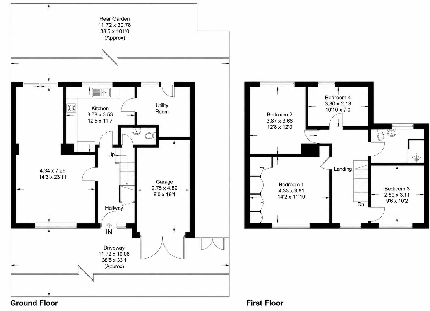 Furzehill Road, Borehamwood floorplan