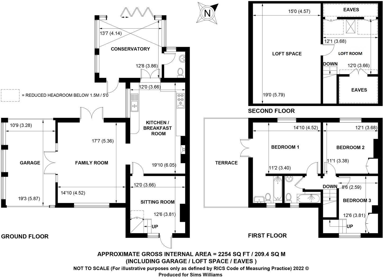 Barnham Lane, Walberton floorplan
