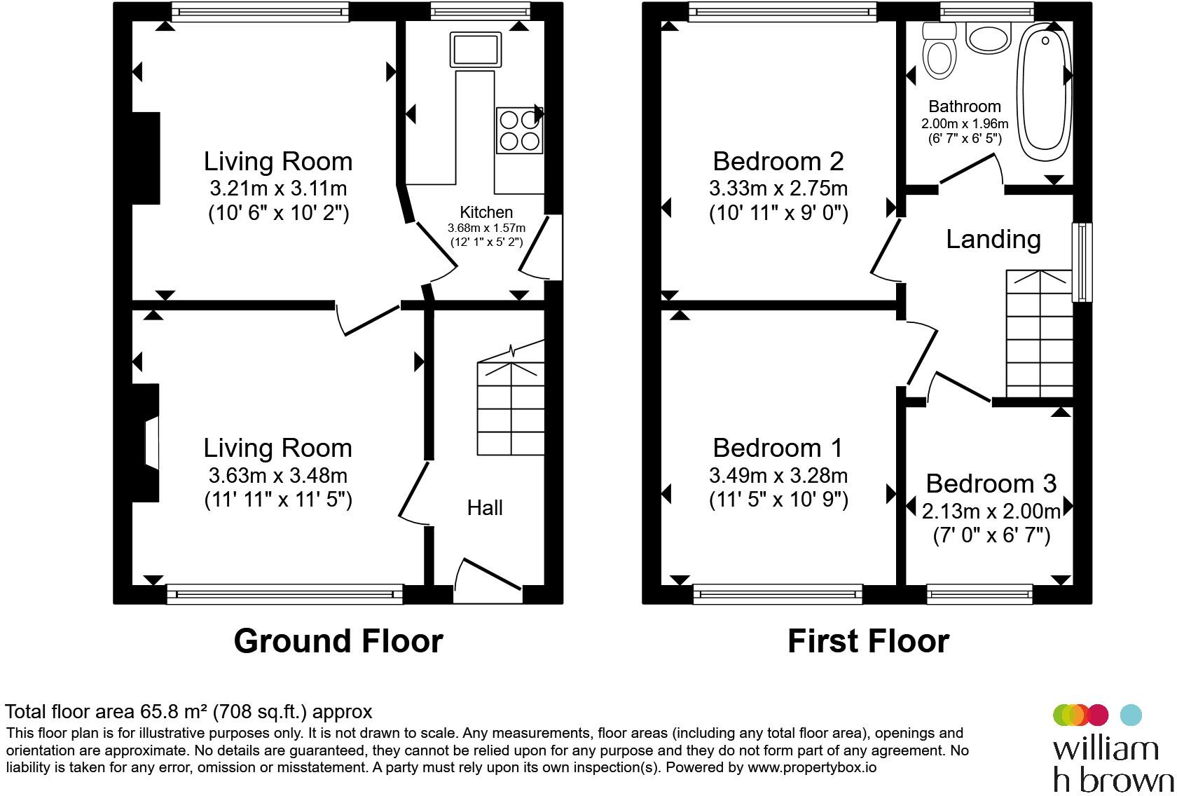 Southmere Drive, Bradford floorplan
