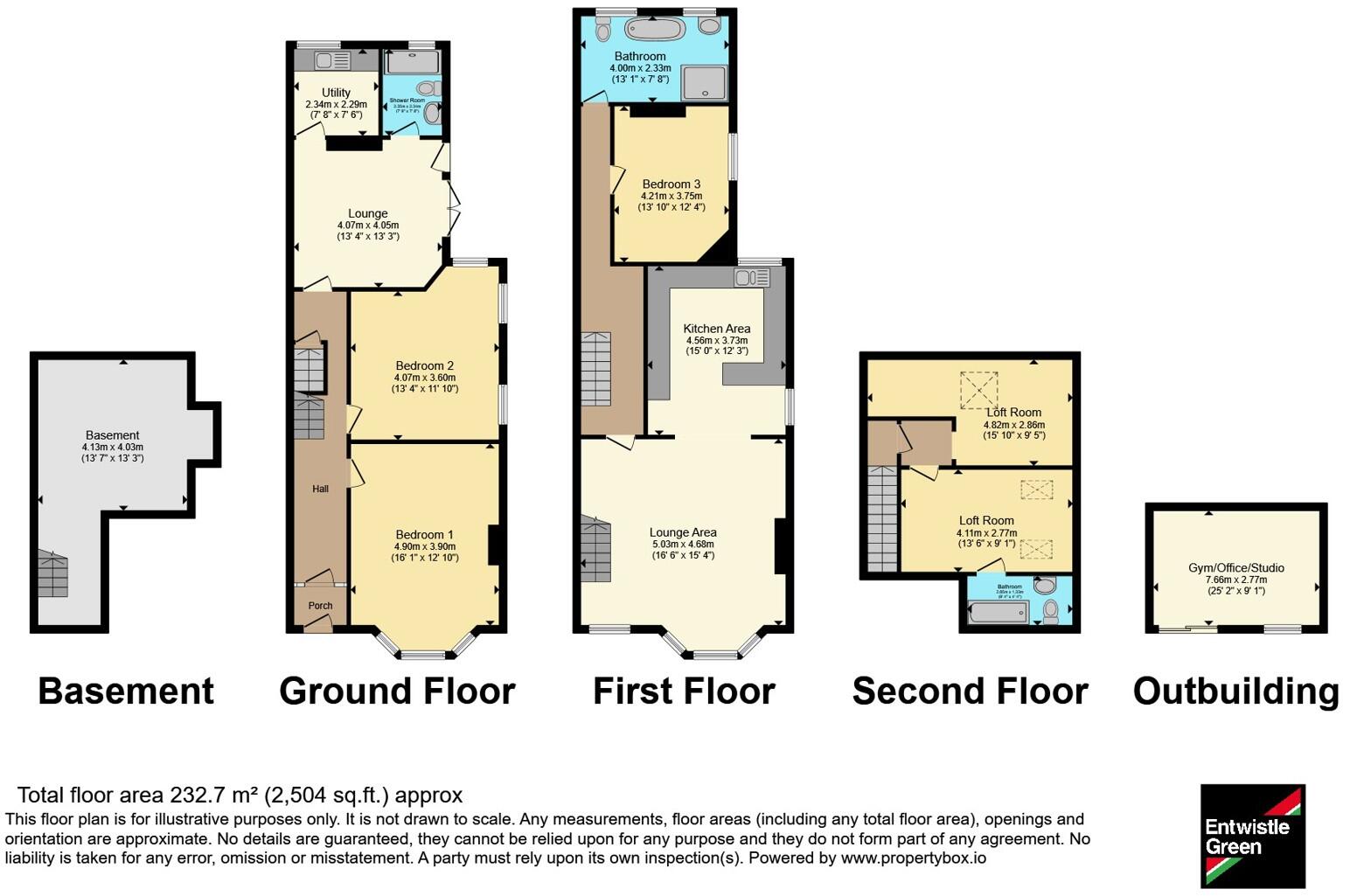 Derbe Road, Lytham St. Annes, Lancashire, FY8 floorplan