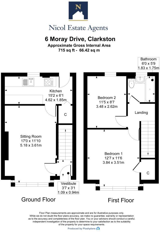 Moray Drive, Clarkston floorplan