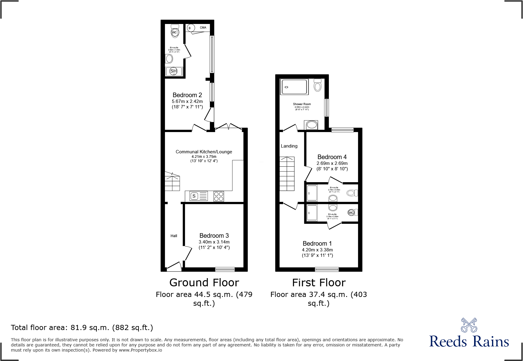 Derby Avenue, Salford, Greater Manchester, M6 floorplan