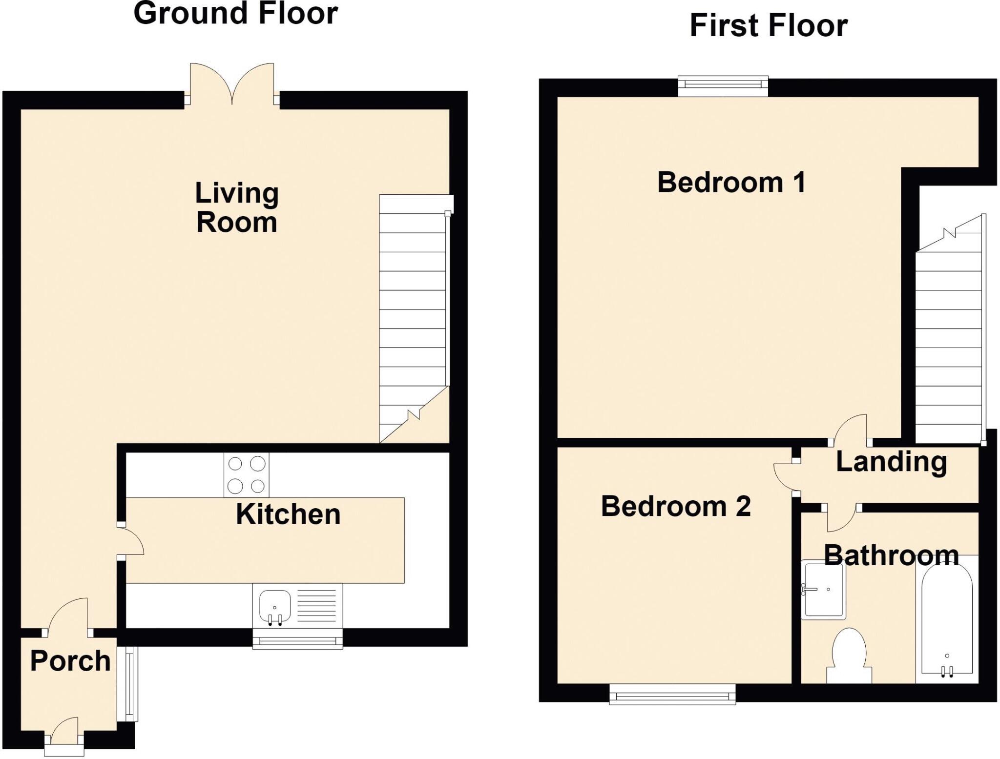 Lindisfarne Walk, Guidepost floorplan
