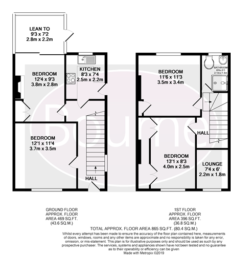 Ashenden Road, Guildford, Surrey, GU2 floorplan