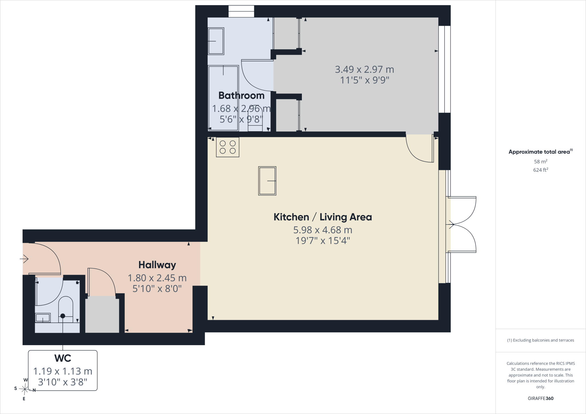 Hindes Road, Harrow, HA1 floorplan