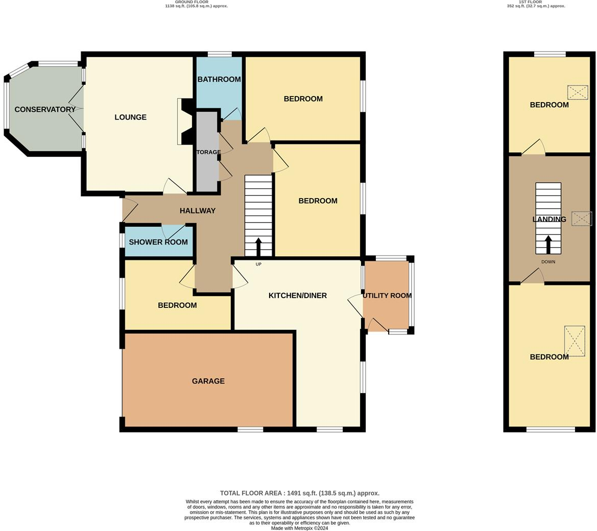 Springfield Close, Polgooth, St. Austell floorplan